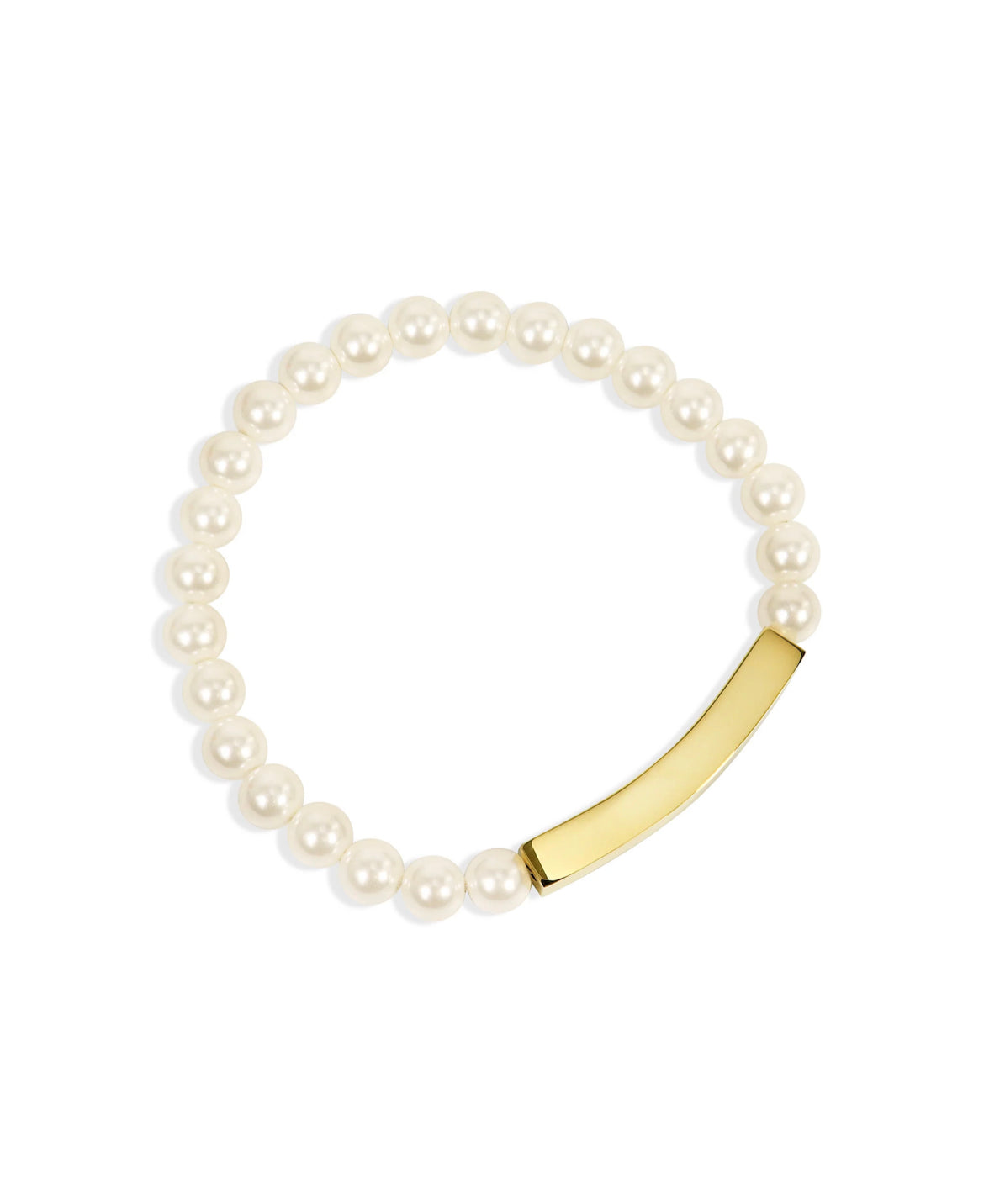 Personalized Pearl Bracelet