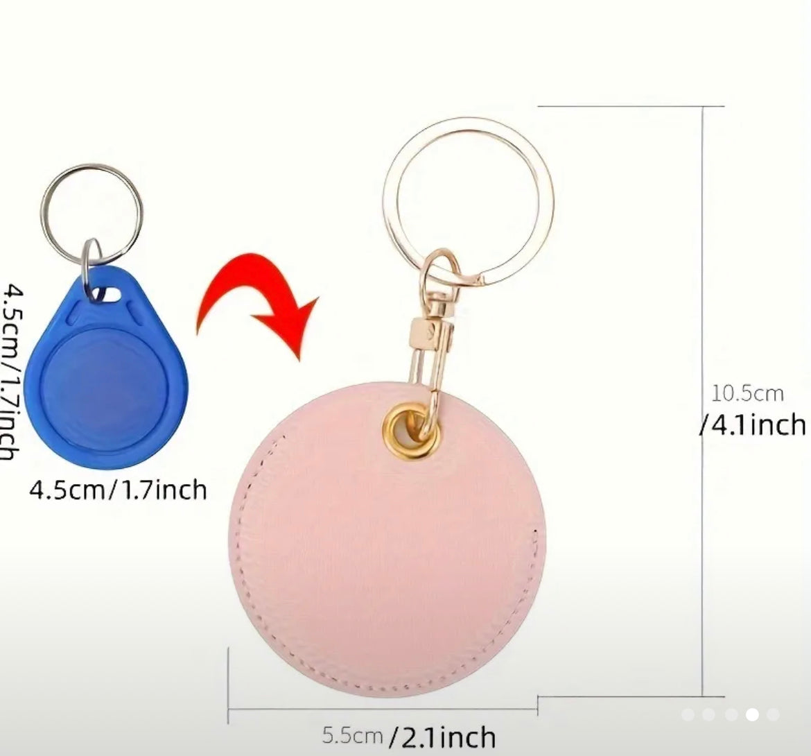 Round Keychain