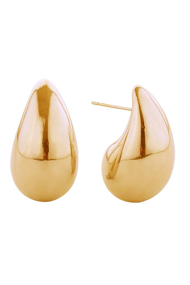 14K Raindrop Earrings