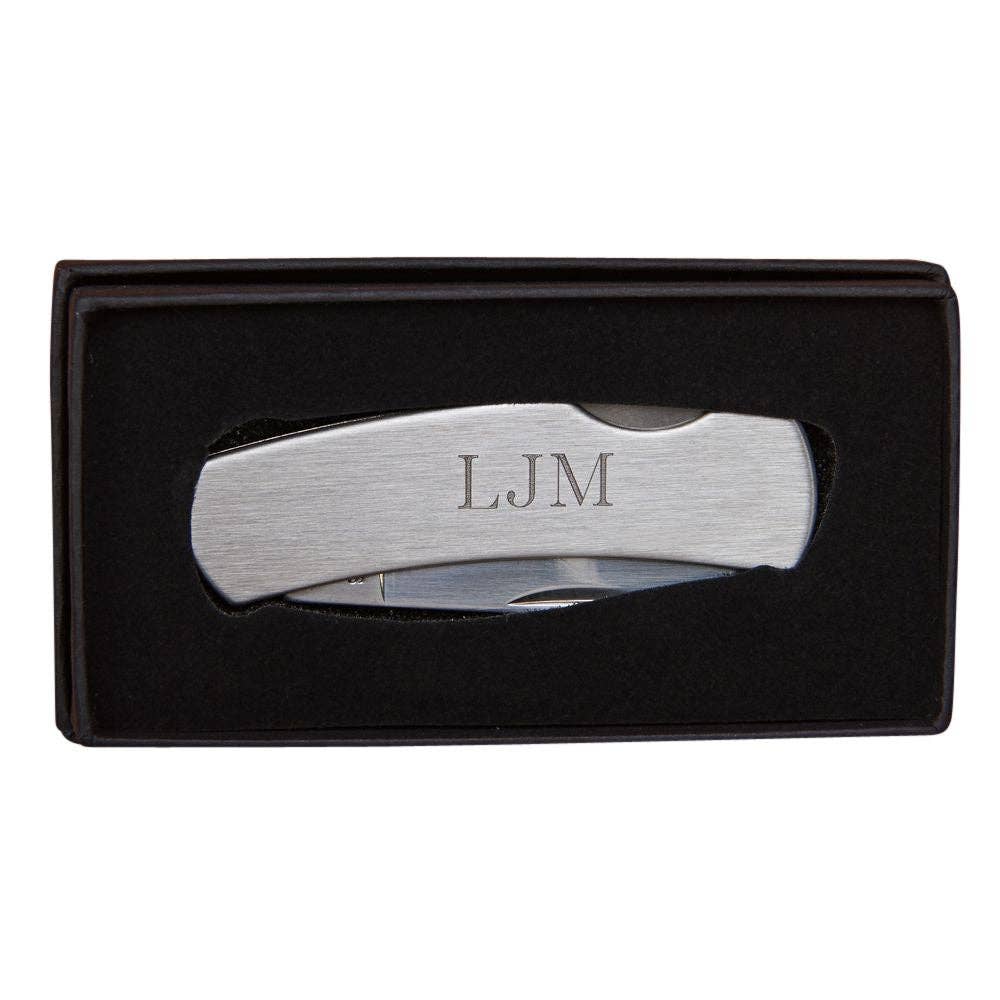 Personalized Stainless Steel Pocket Knife