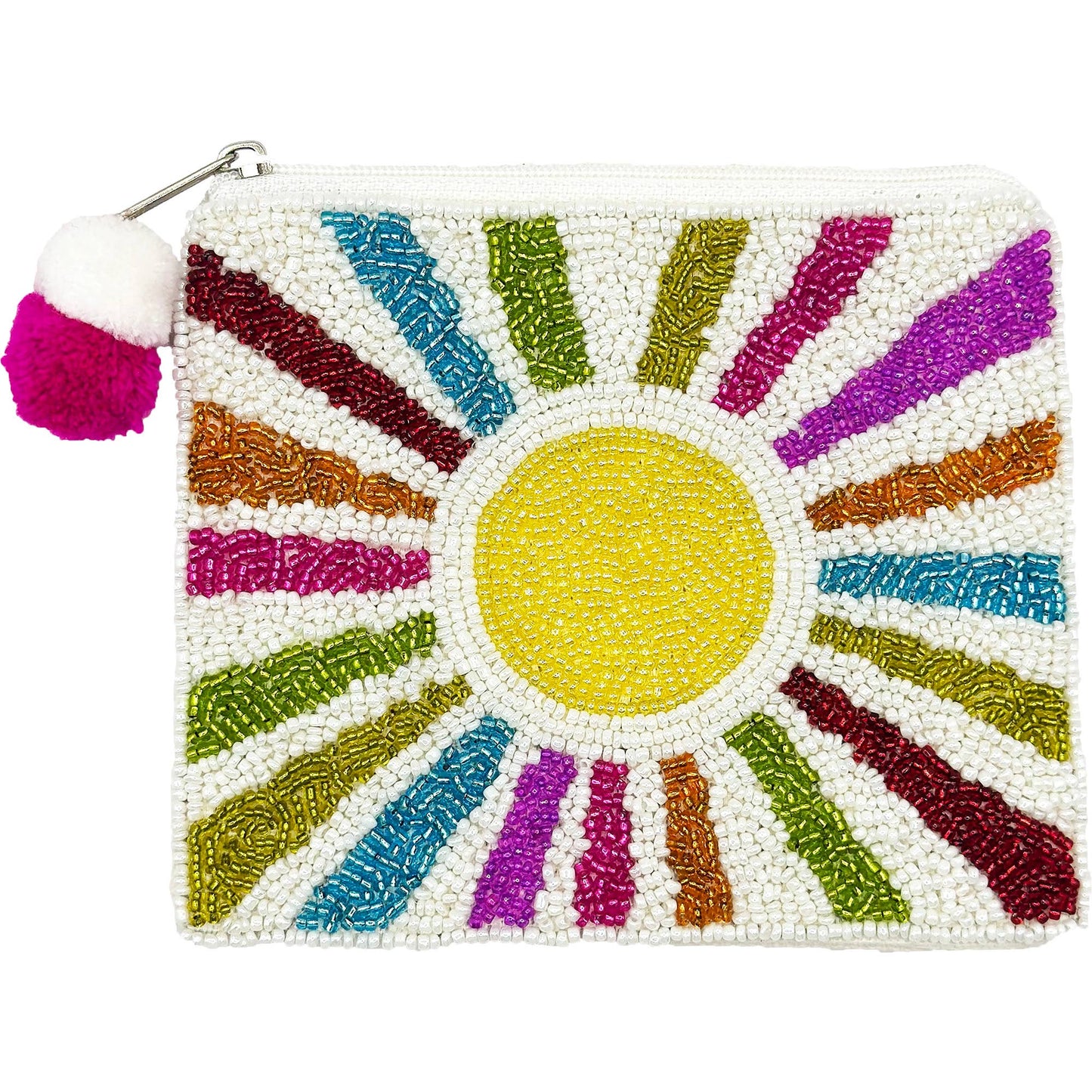 SUNSHINE Beaded Coin Purse