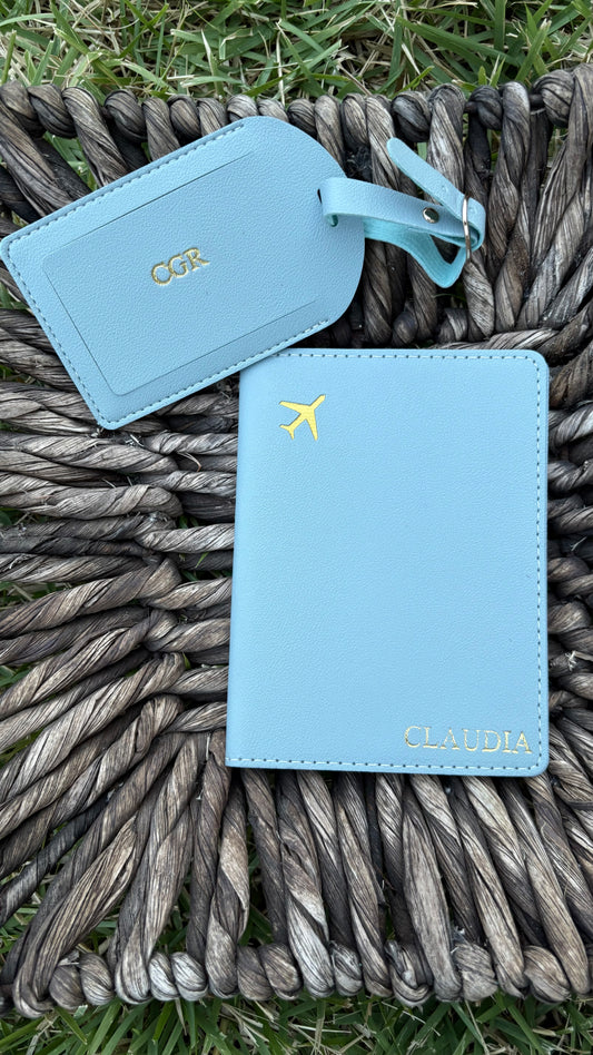 Passport + Luggage Tag Set