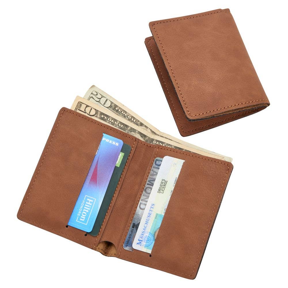 Personalized Leatherette Wallet
