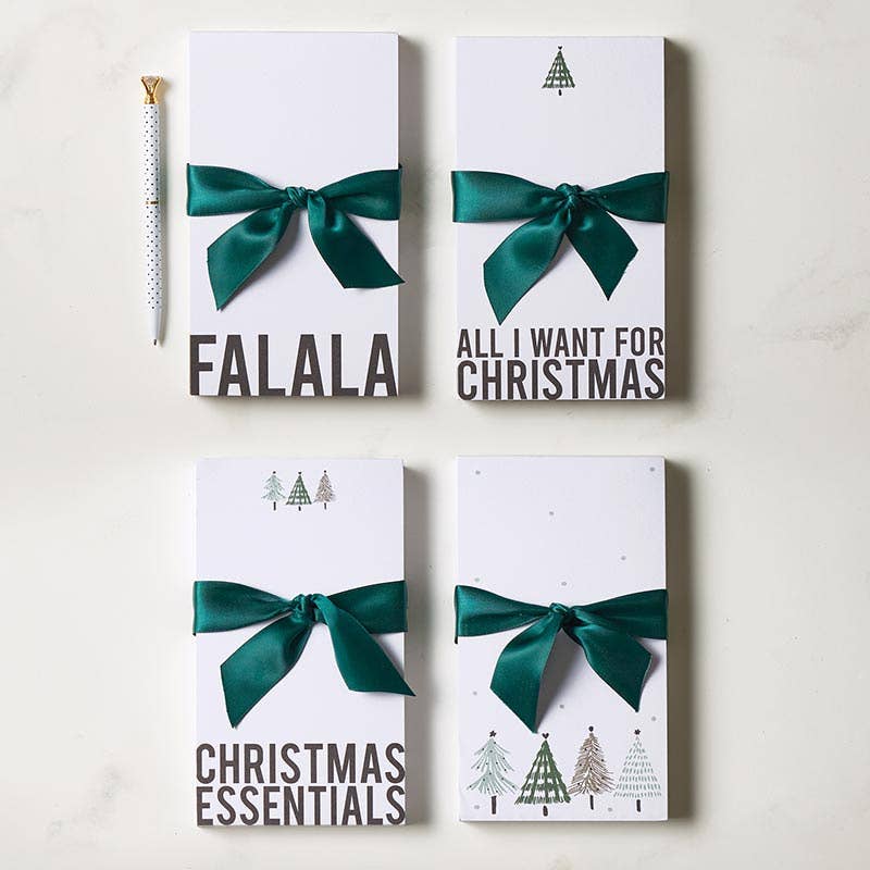 Holiday Notepad - All I Want for Christmas