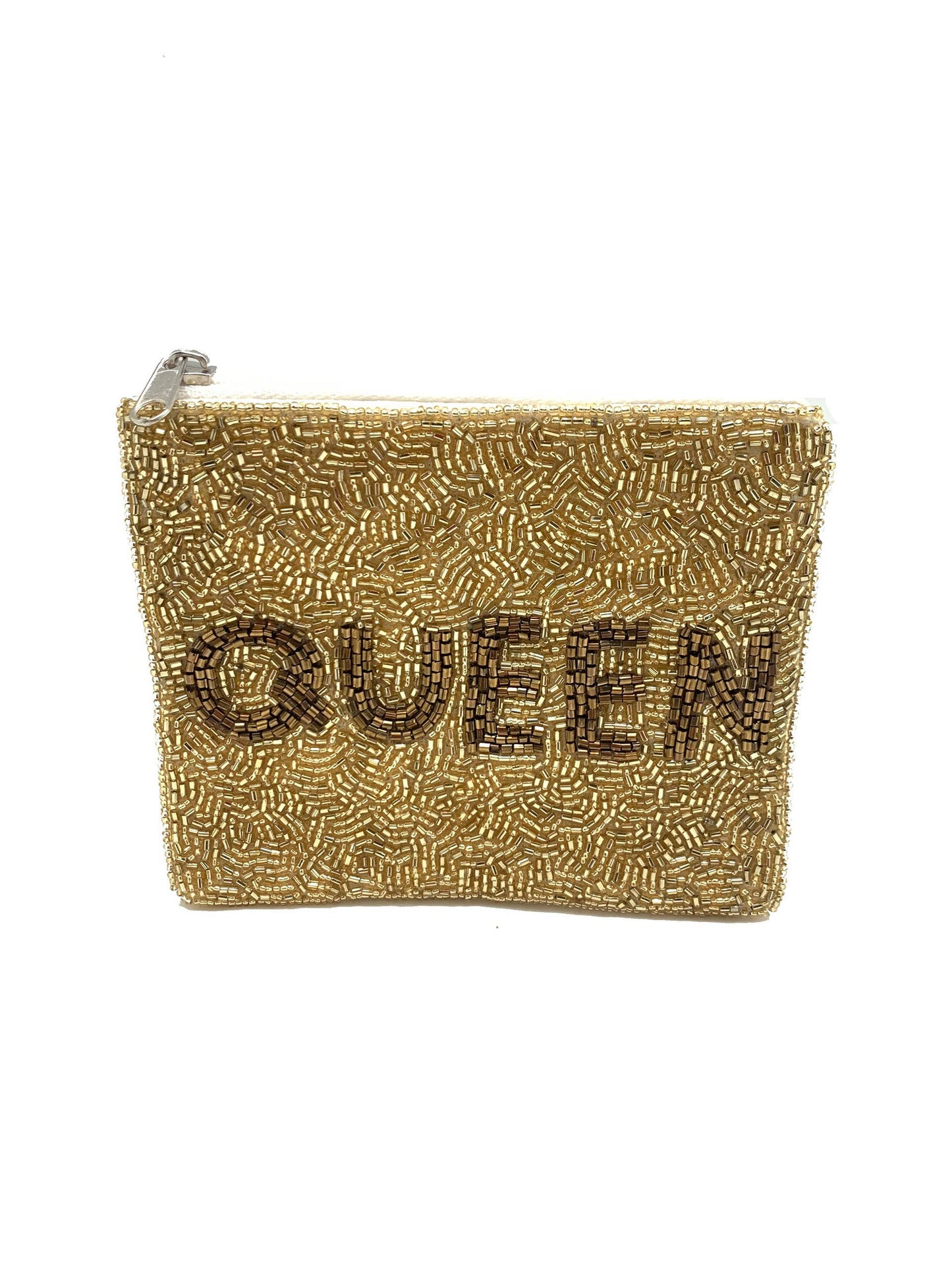 Queen Handmade Beaded Coin Purse